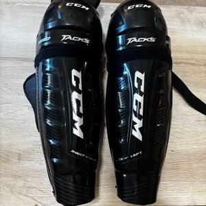 CCM Tacks Shin Pads- Ice Hockey